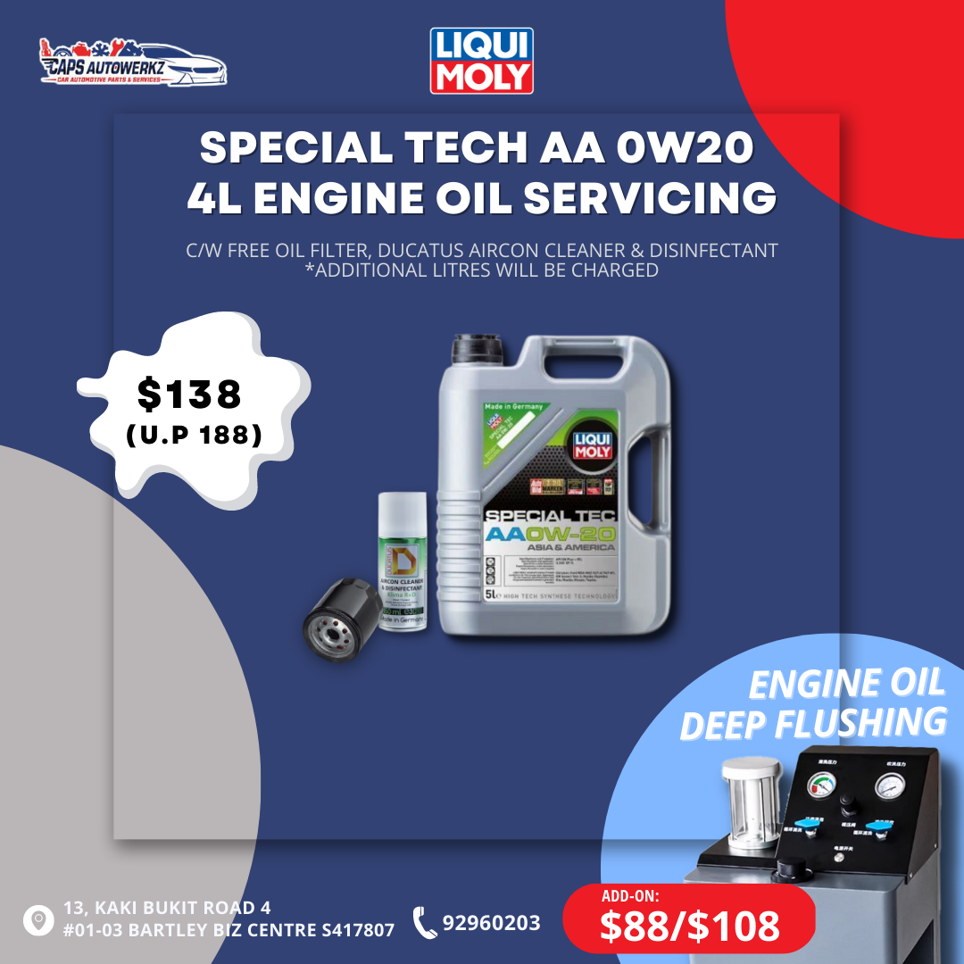 Liqui Moly 4L Servicing Package | Special Tech AA 0W20