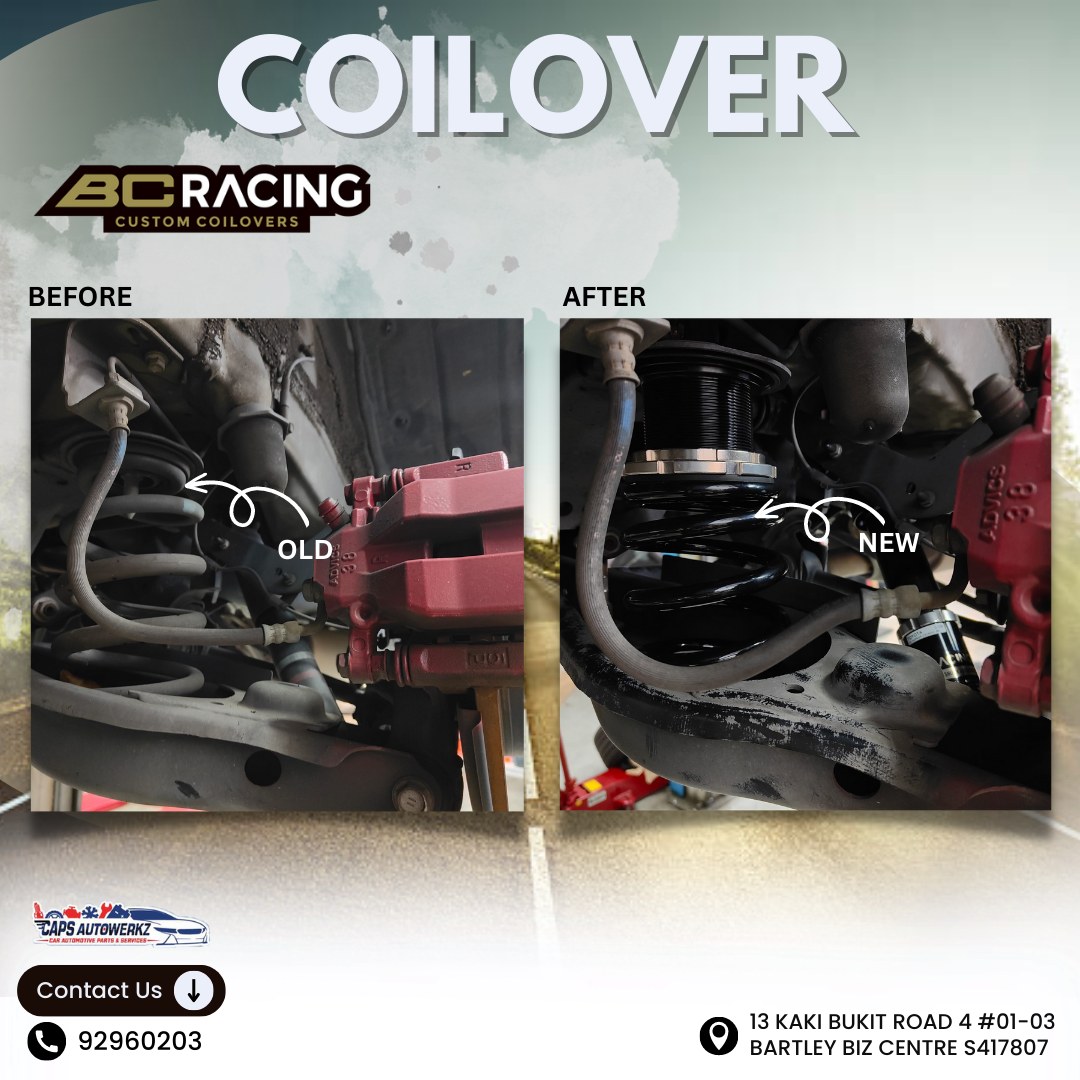 BC BR Racing Coilover With Installation | Suitable for Most Asian Cars & Continental Cars