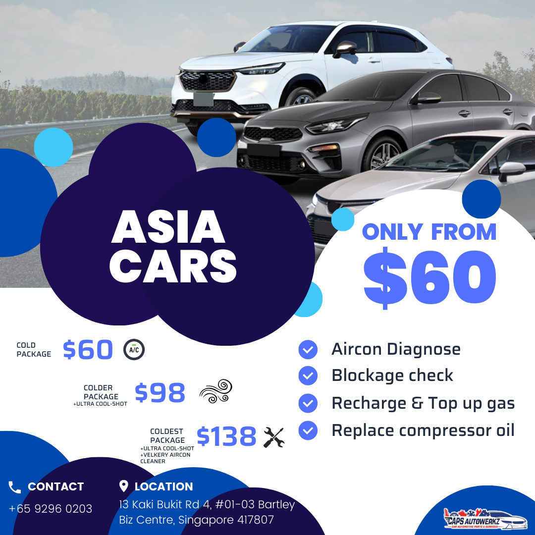 Car Aircon Servicing with professional equipment