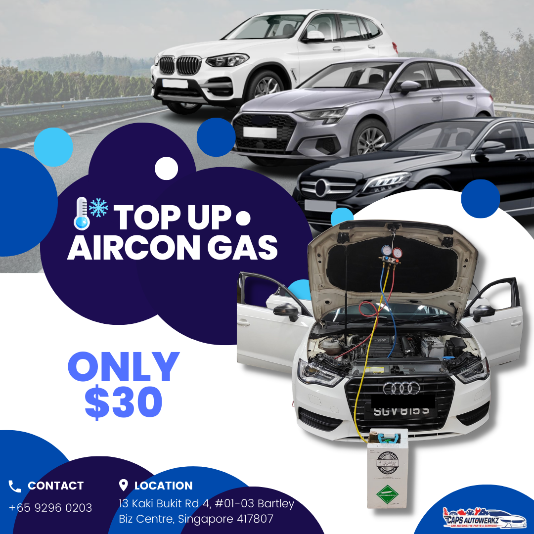 Car Aircon Servicing with professional equipment