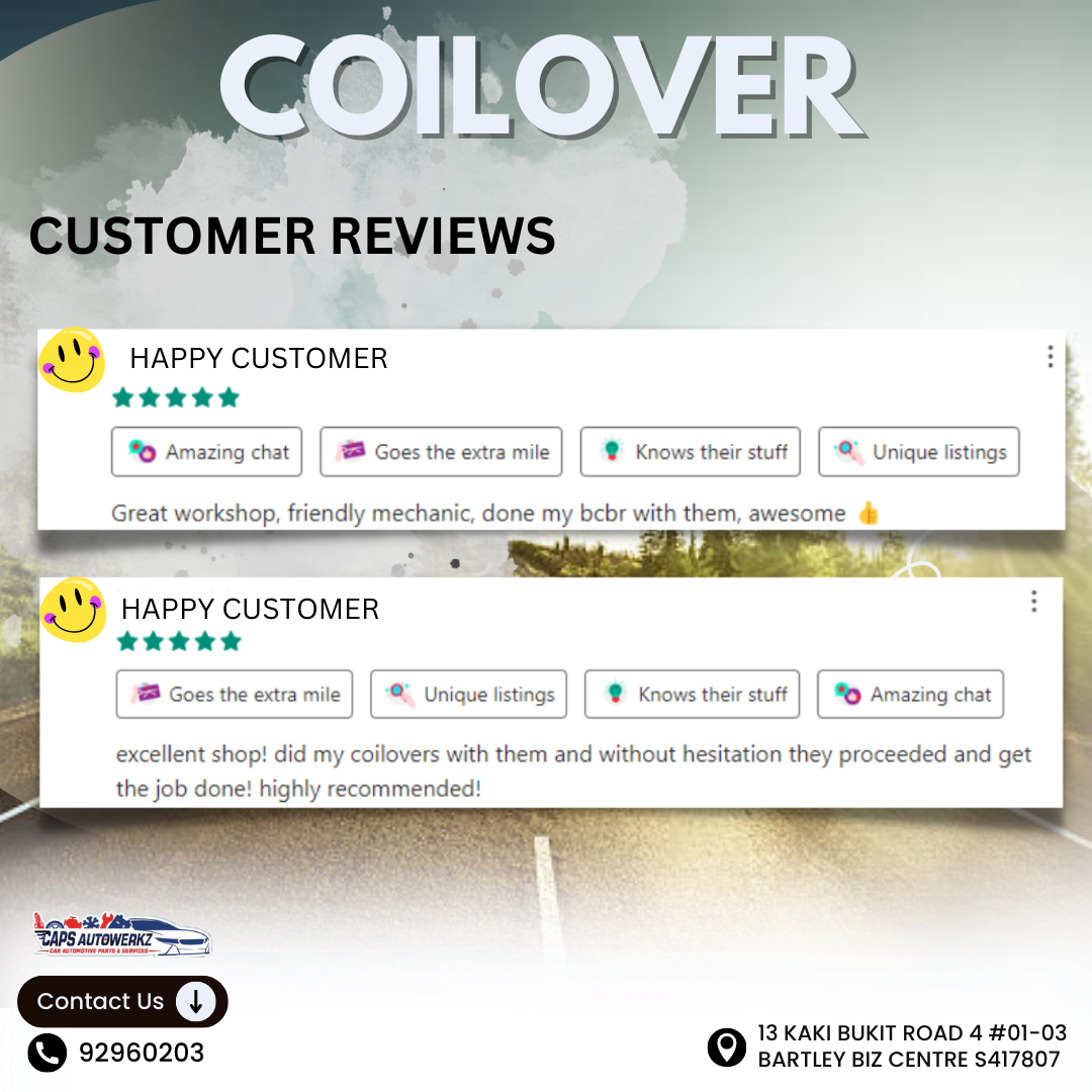 BC BR Racing Coilover With Installation | Suitable for Most Asian Cars & Continental Cars