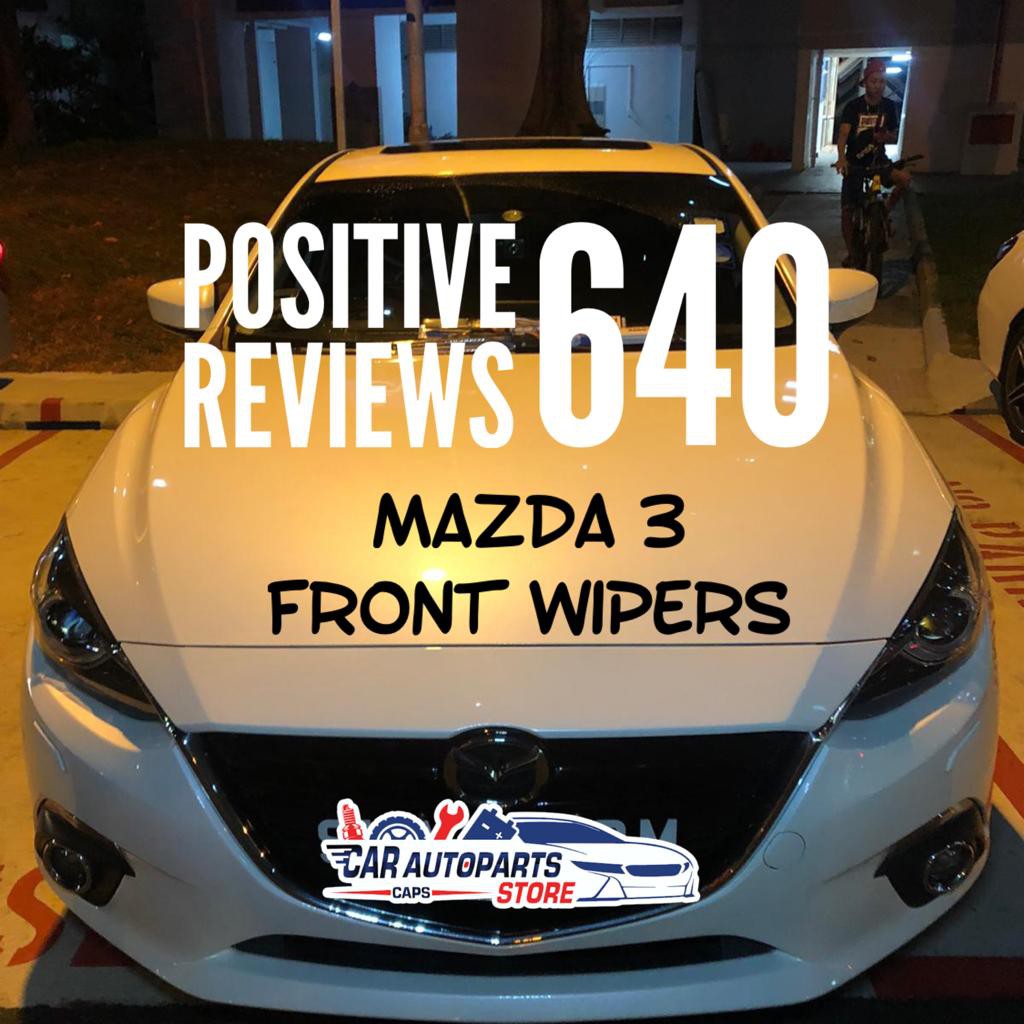 Mazda 3 Bosch Car Wiper Set (2008 - 2018) | Basic Advantage / Premium AeroTwin