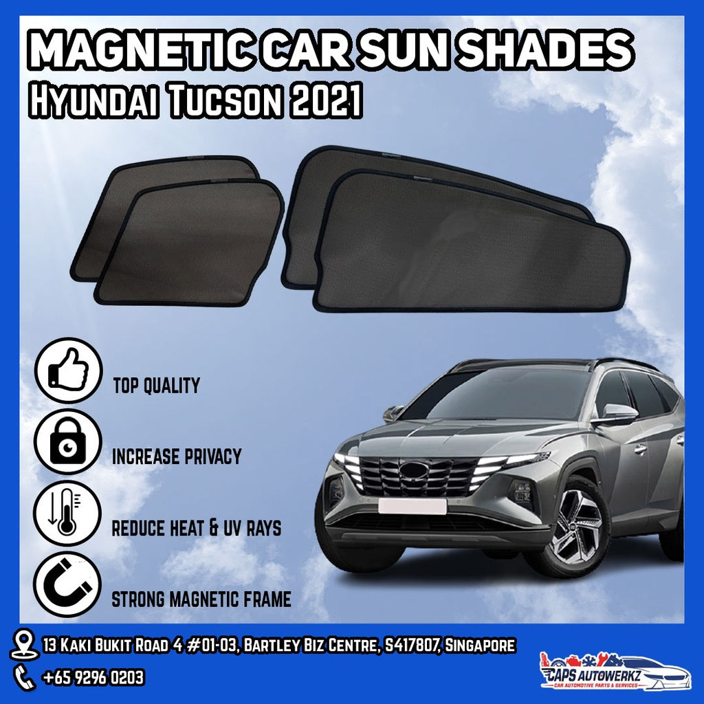 Hyundai Tucson 2021 Magnetic Sunshades
