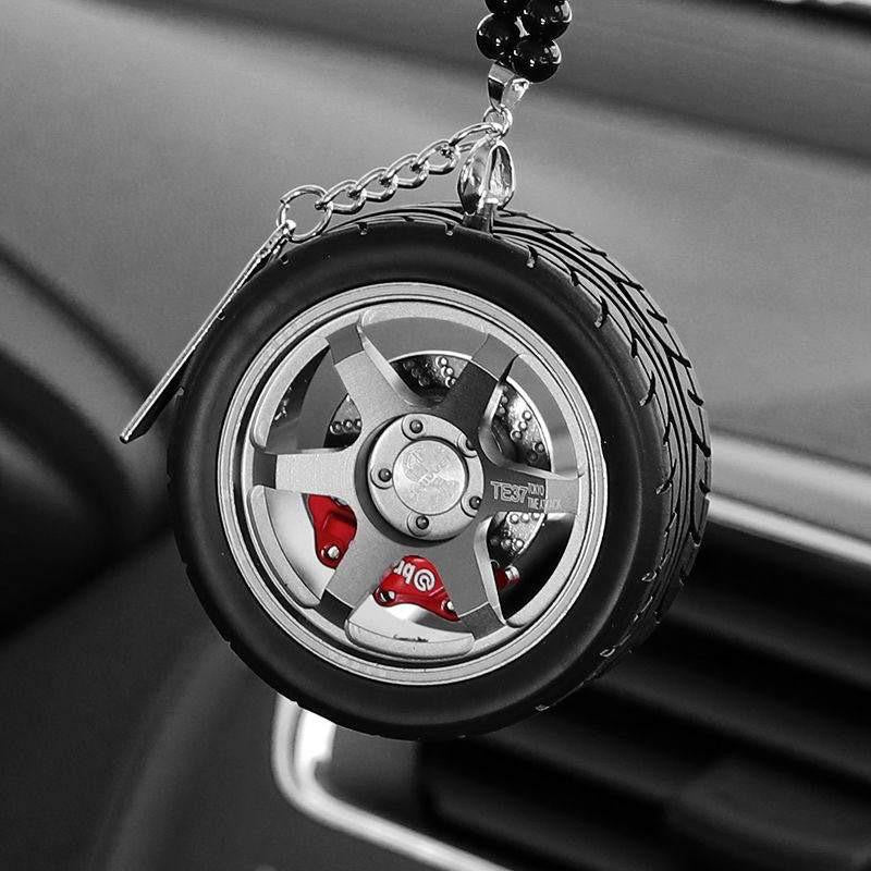 TE37 Keychain + Perfume | Stylish And Trendy Keychain Accessories | Rearview Mirror Accessories