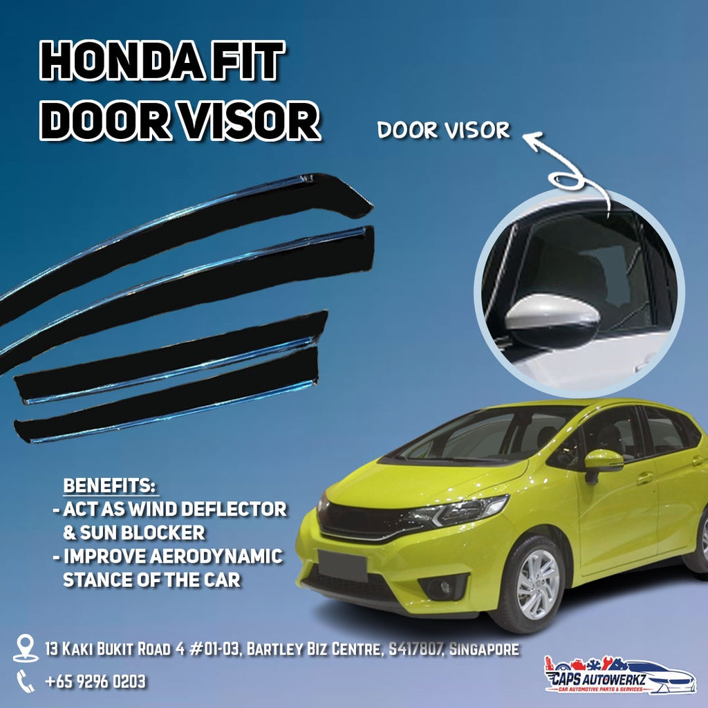 Honda Fit Door Visors