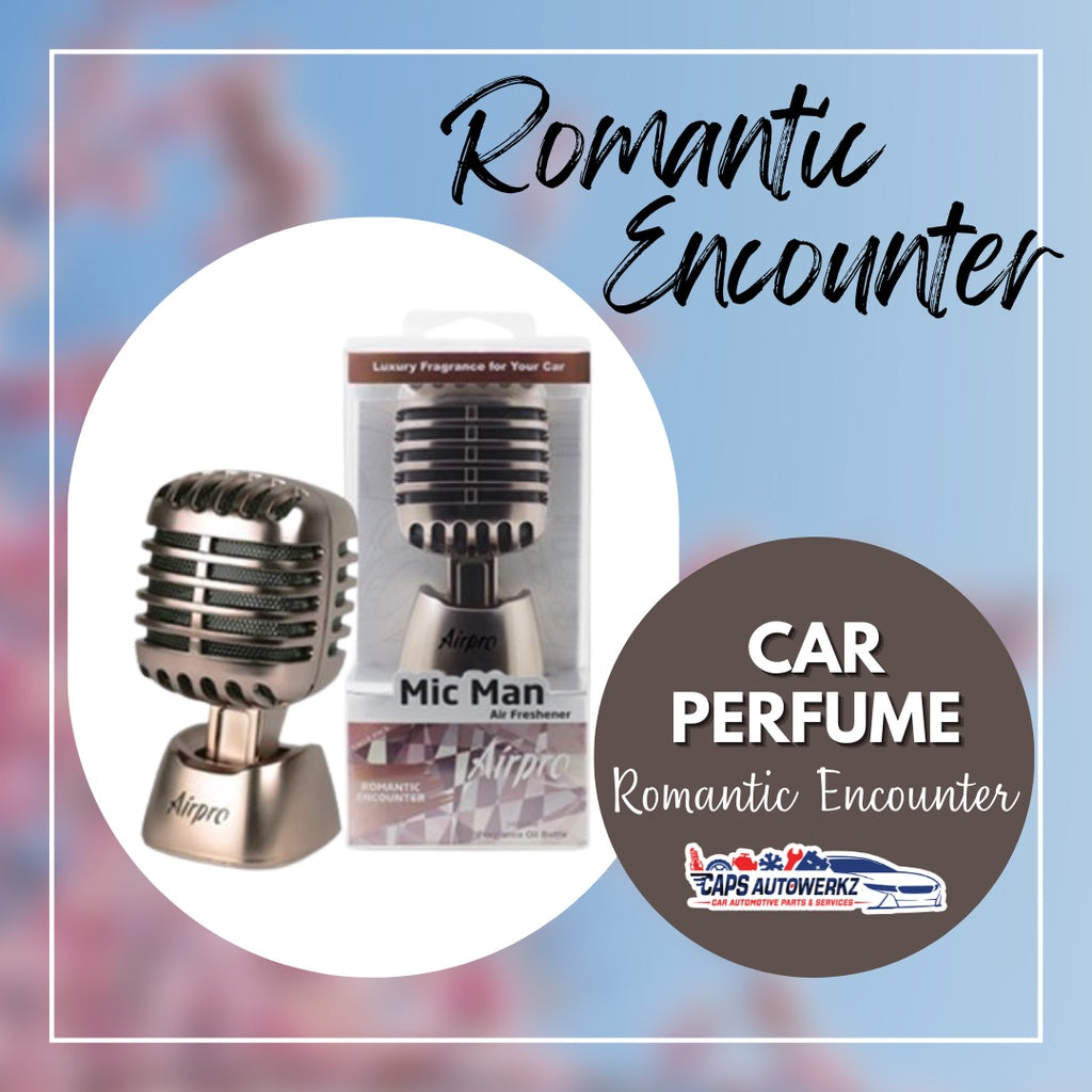Airpro Mic Man Air Freshener | Upgrade Your Car Fragrance