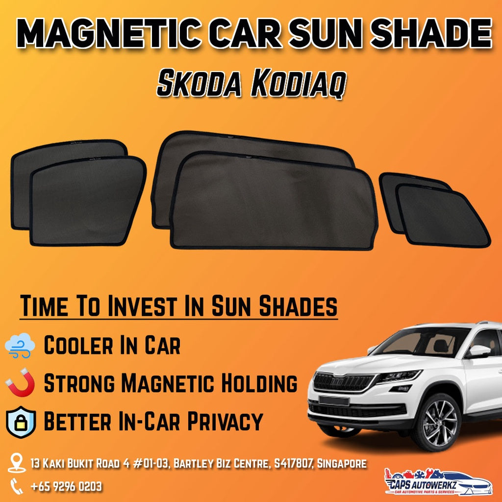 Skoda Kodiaq Magnetic Sunshade