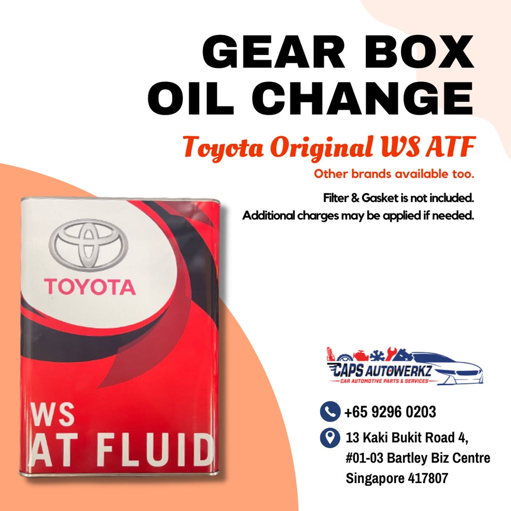 Toyota Original WS ATF | Gear Box Oil Change