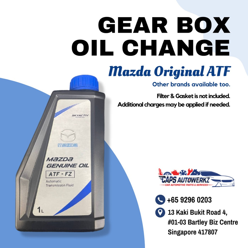Mazda Original ATF | Gear Box Oil Change