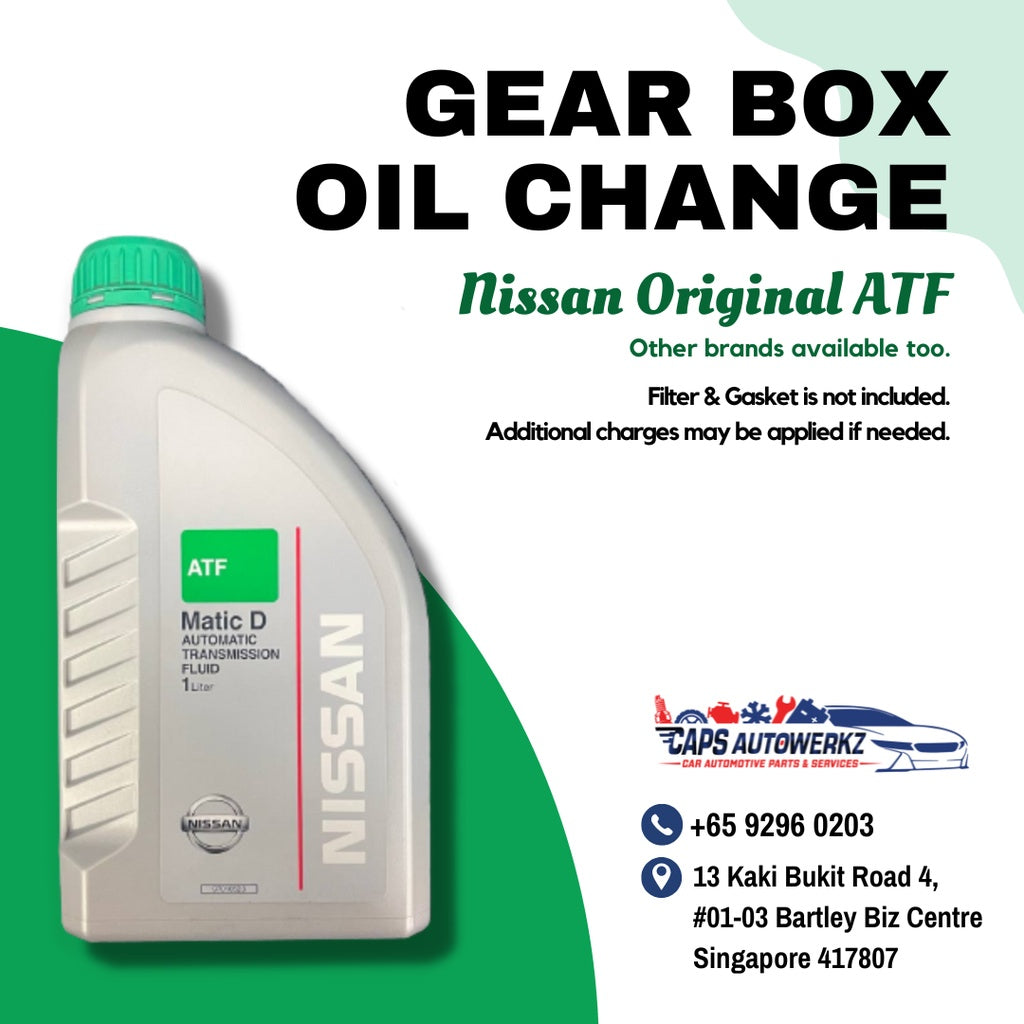 Nissan Original ATF | Gear Box Oil Change