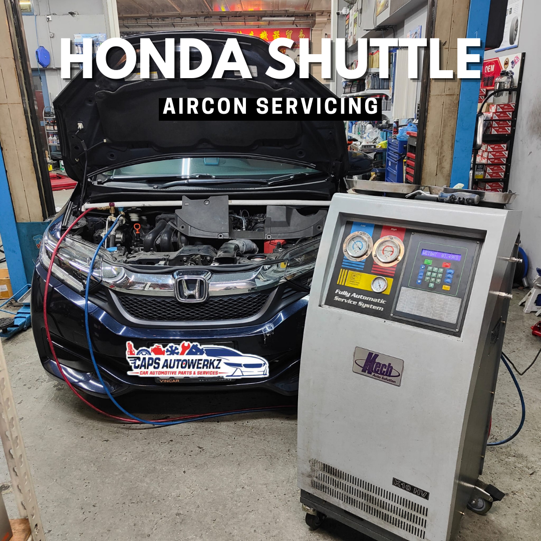 Car Aircon Servicing with professional equipment