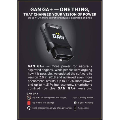 GAN GA+ TUNING  | Up to 12% more power | Fuel Saving