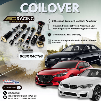 BC BR Racing Coilover With Installation | Suitable for Most Asian Cars & Continental Cars