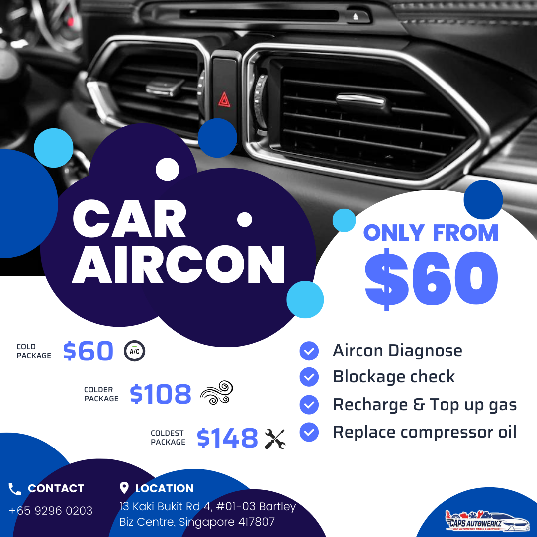 Car Aircon Servicing with professional equipment