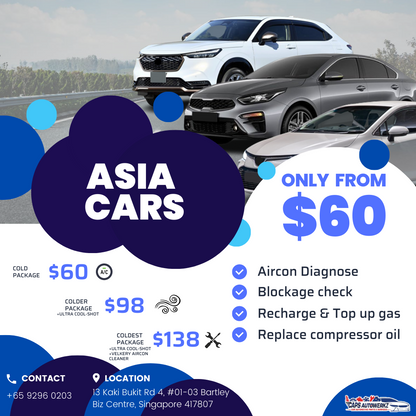 Car Aircon Servicing with professional equipment