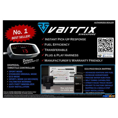 VAITRIX Digital Throttle Controller | Pedal Control Box Tuning Responsive Booster