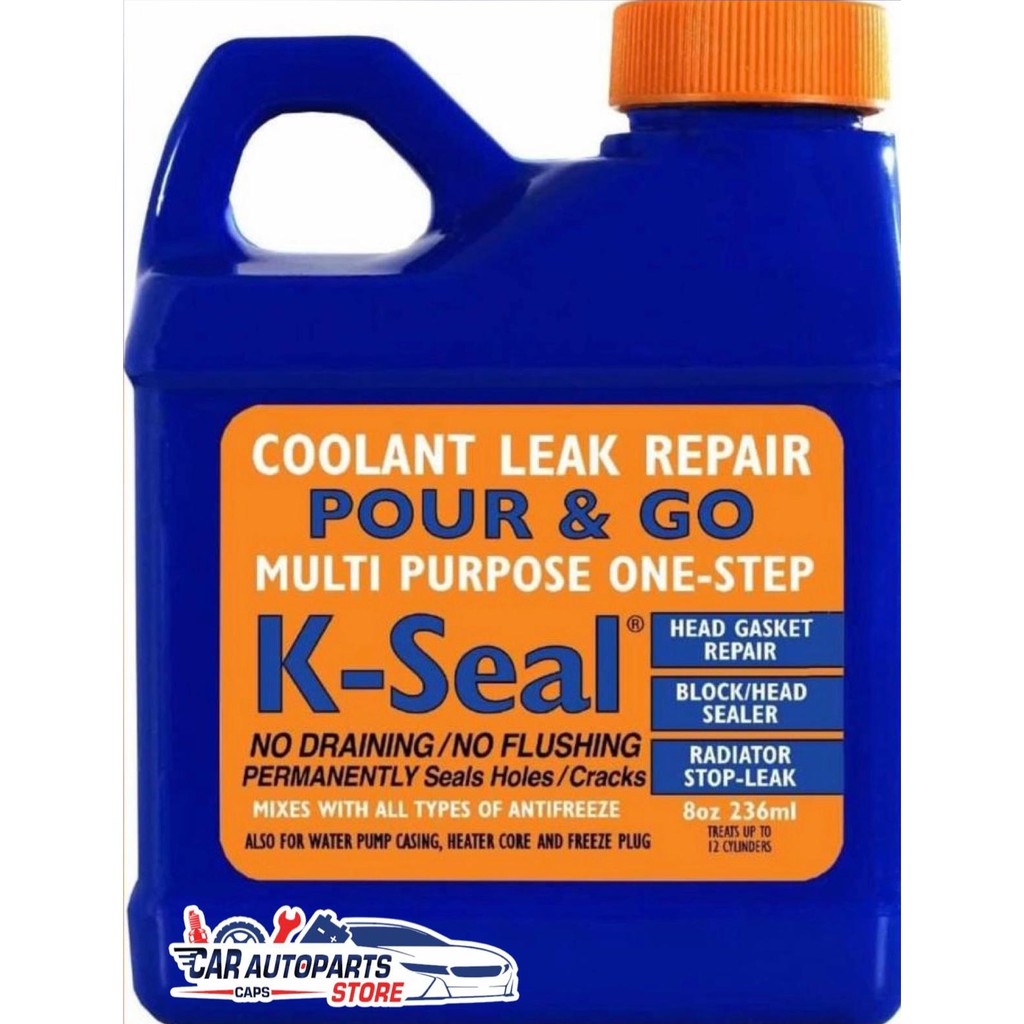 K-Seal Multi-Purpose 1 Step Permanent Coolant Leak Repair / Permanent Head Gasket and Block Repair