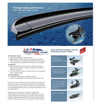 MAZDA 6 BOSCH Aerotwin Car Front Wiper Set  | Premium Aerotwin Windshield Wiper Blades