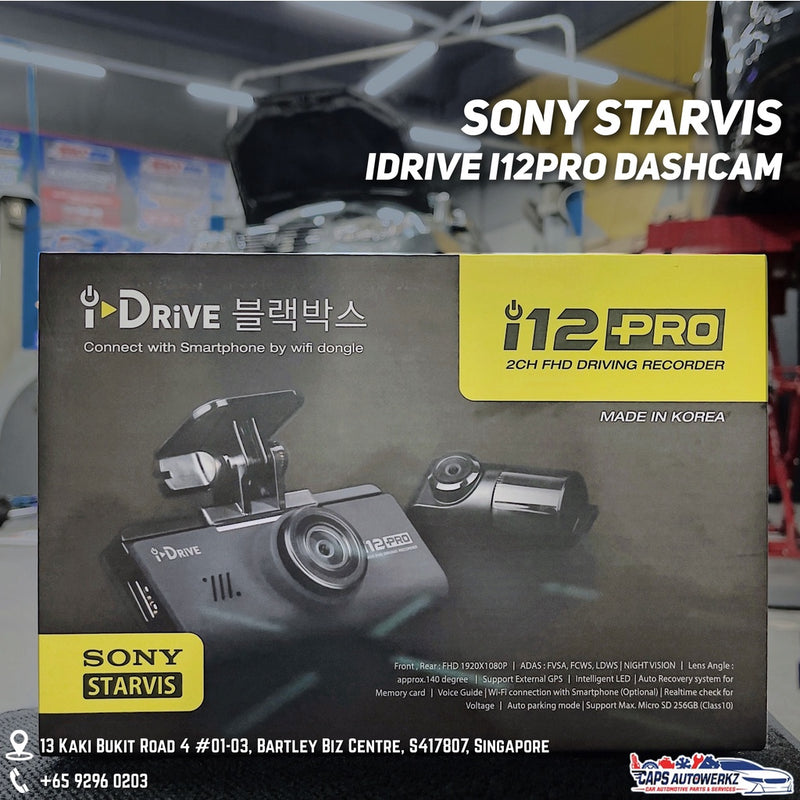 SONY STARVIS iDrive i12Pro DashCam..