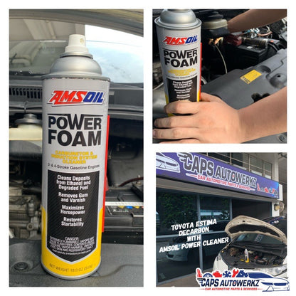 Car Decarbon Service | AMSOIL Power Foam Decarbonisation - Intake Valves Cleaning