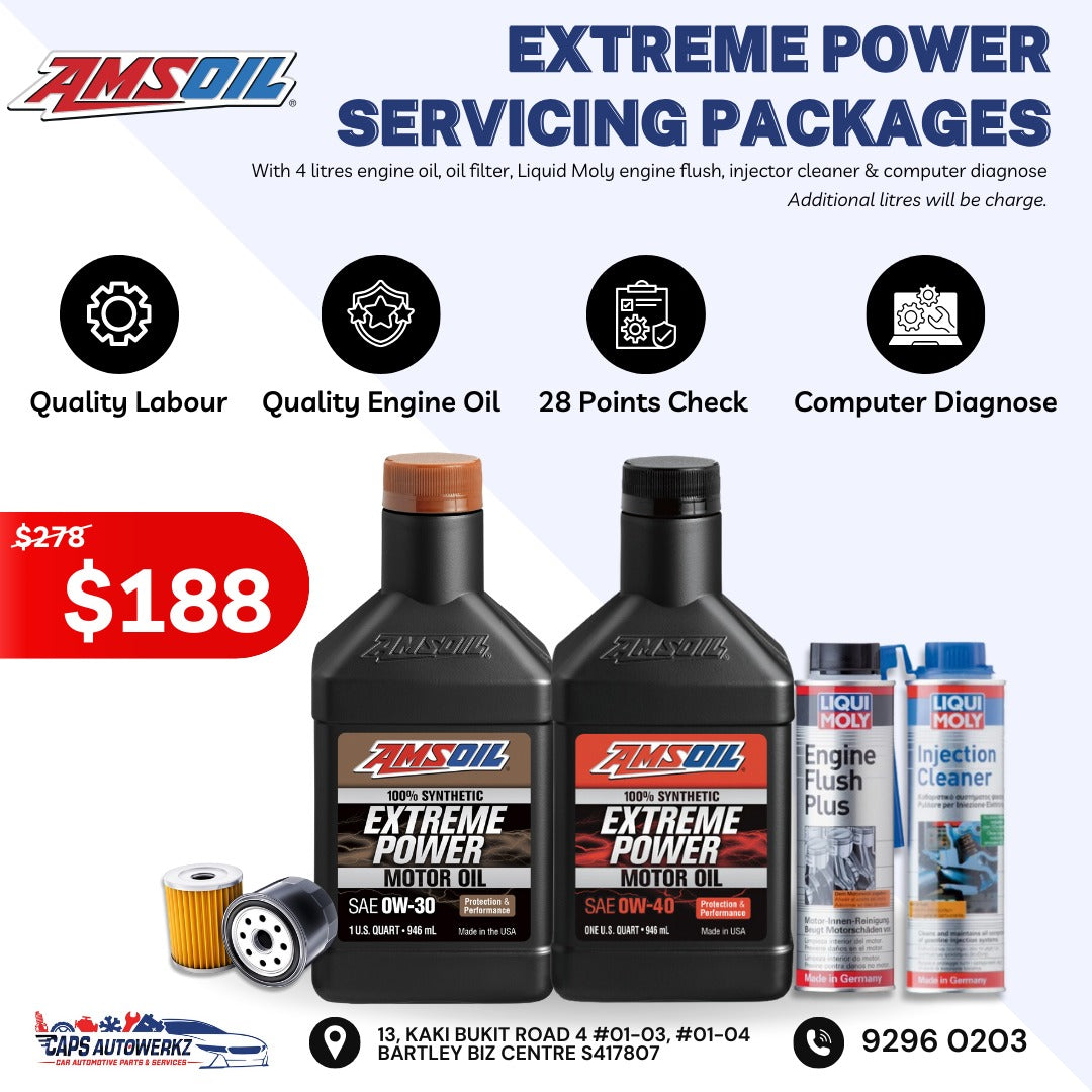 AMSoil Extreme Power Series 4L Servicing Package