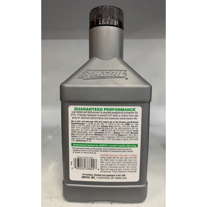 Amsoil CVT Fluid Change with labour and installation
