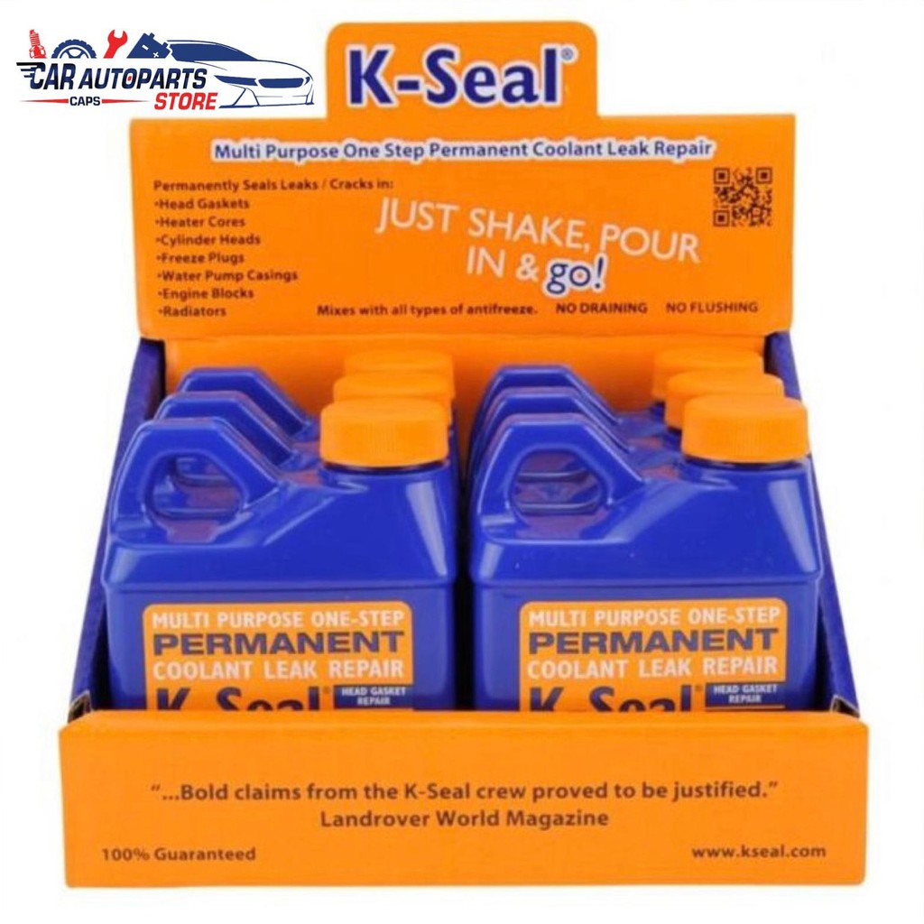 K-Seal Multi-Purpose 1 Step Permanent Coolant Leak Repair / Permanent Head Gasket and Block Repair