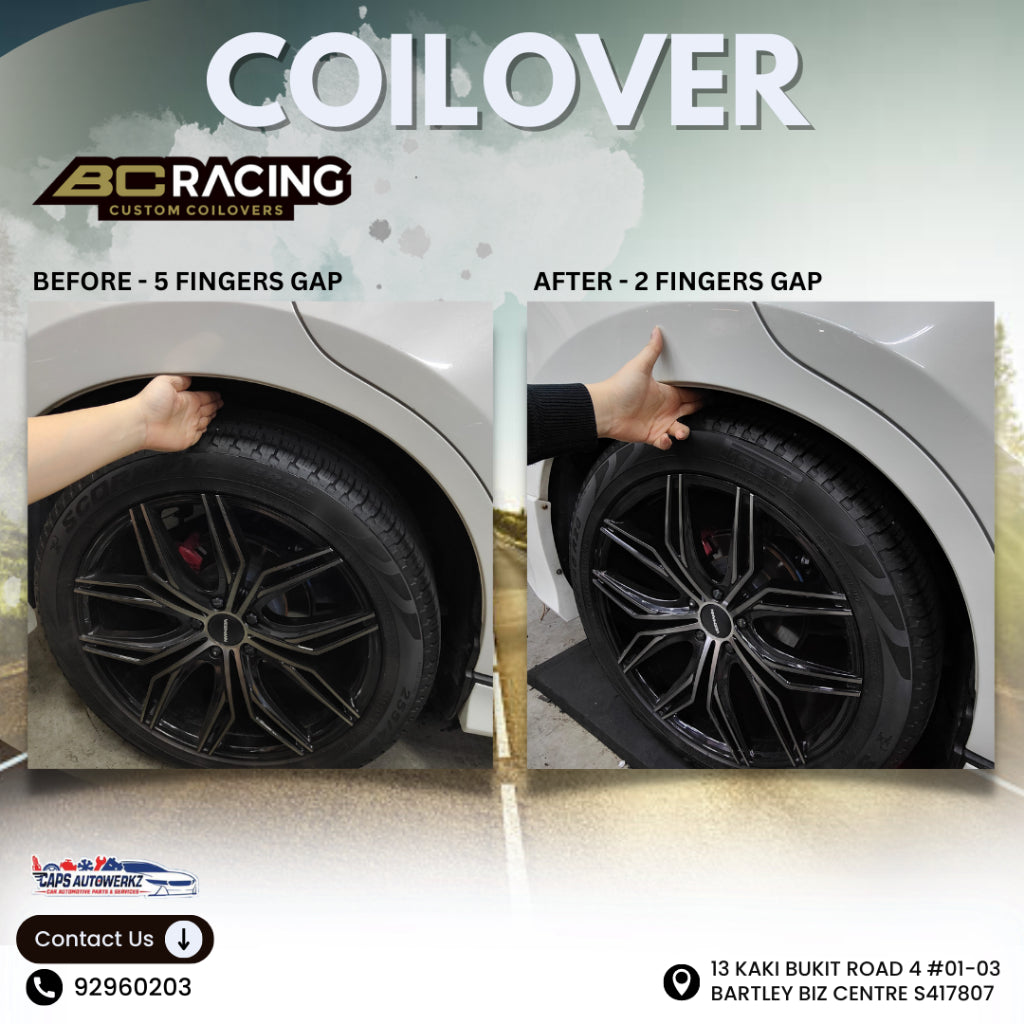 [With Installation] BC Racing BR Series Coilover With Installation | Adjustable Suspension