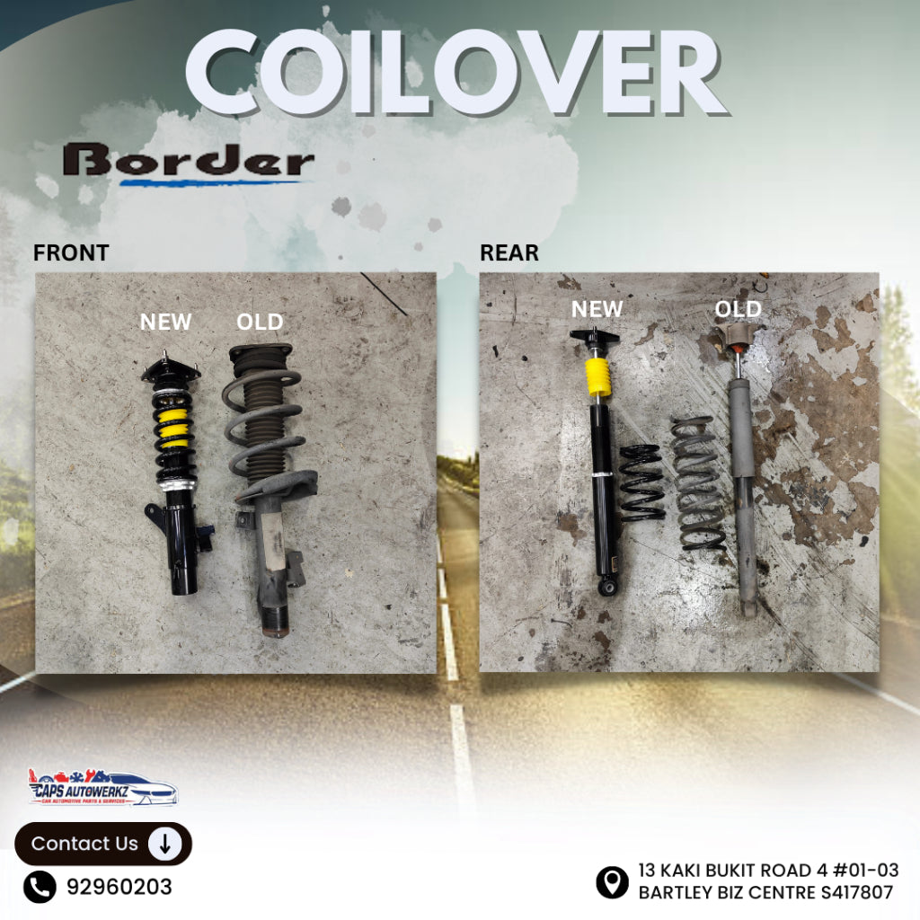 [INSTALL INCLUDED] Border Street Spec Coilover | Height Adjustable Absorber / Suspension SG