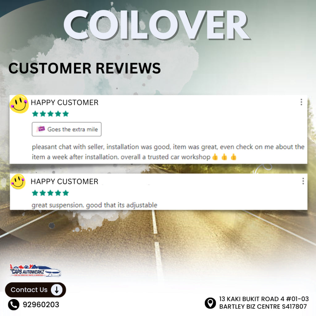 [INSTALL INCLUDED] Border Street Spec Coilover | Height Adjustable Absorber / Suspension SG