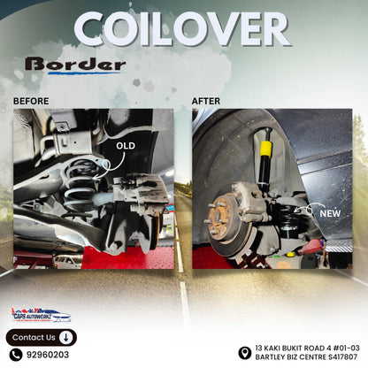 [INSTALL INCLUDED] Border Street Spec Coilover | Height Adjustable Absorber / Suspension SG