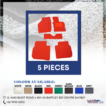 Premium Customized Car Mats Set for All Car Model /Anti-slip Waterproof Mat / Car Coil Mat / PM Car Model & Car Year!