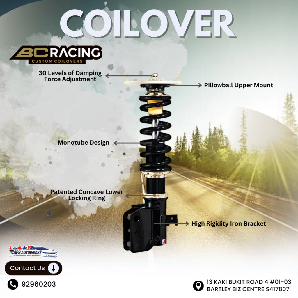 [With Installation] BC Racing BR Series Coilover With Installation | Adjustable Suspension