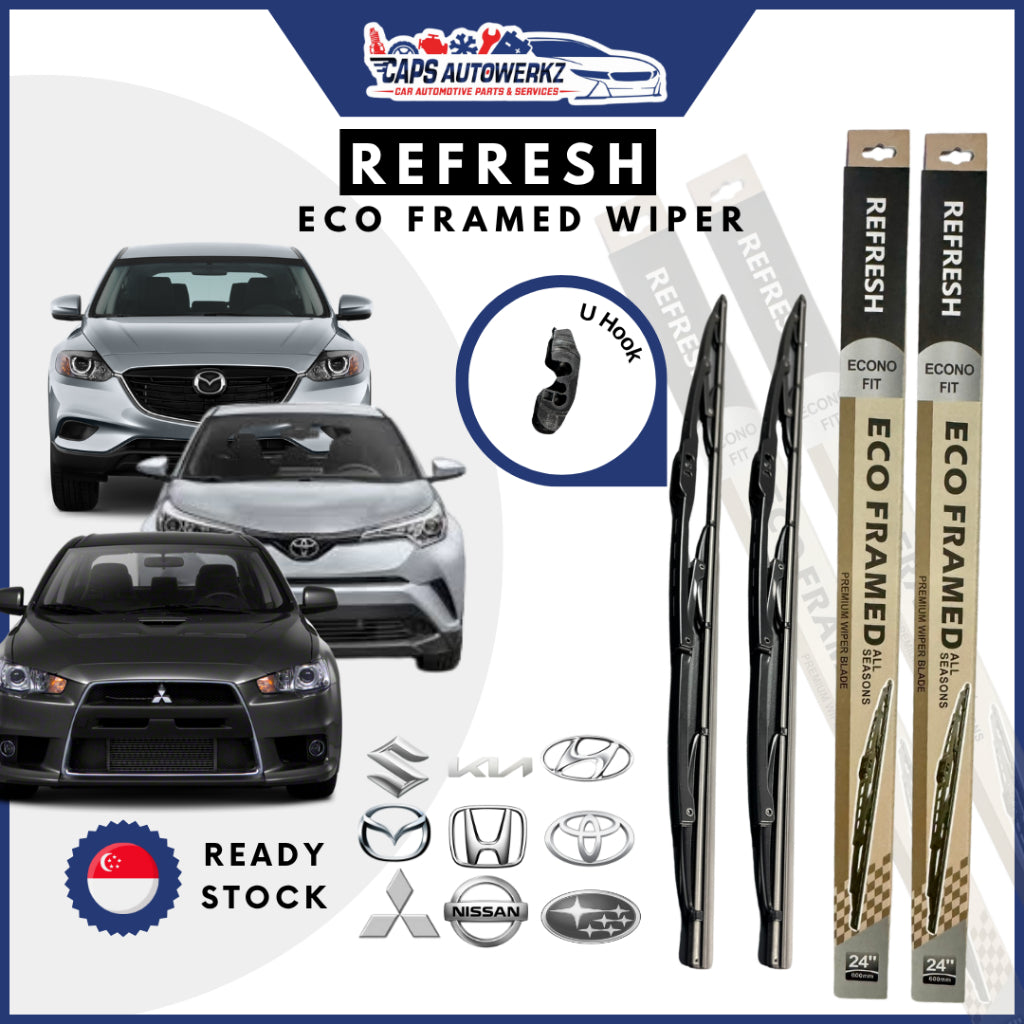 Refresh Eco Framed Wiper - Metal Frame