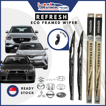 Refresh Eco Framed Wiper - Metal Frame