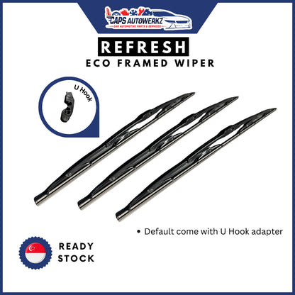Refresh Eco Framed Wiper - Metal Frame