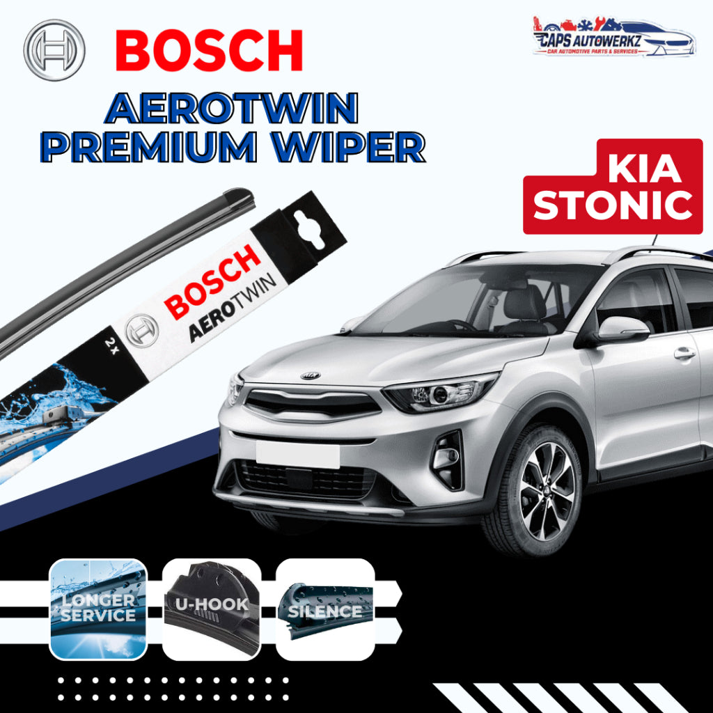 KIA NIRO /e-NIRO BOSCH Aerotwin Car Front Wiper Set & Rear Wiper | Windshield Wiper Blades