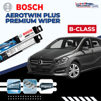 Mercedes Benz B-Class BOSCH Car Wiper Set | Front & Rear Windshield Wiper Blades W246 W247