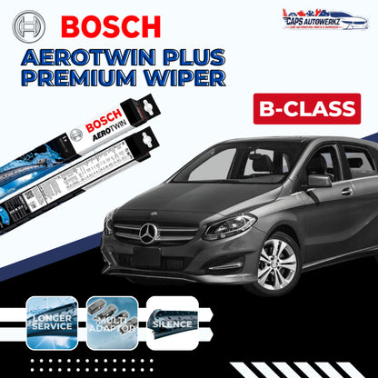 Mercedes Benz B-Class BOSCH Car Wiper Set | Front & Rear Windshield Wiper Blades W246 W247