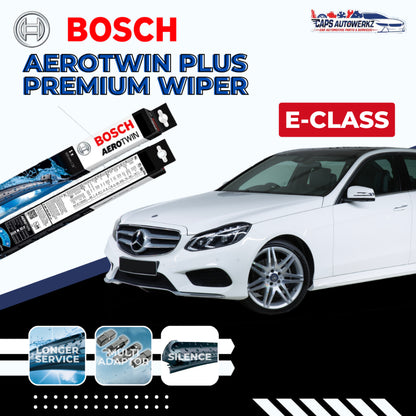 Mercedes Benz E-Class BOSCH Car Front Wiper Set | Premium Windshield Wiper Blades | E200 E250 E300