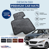 Premium Customized Design 550 Car Mats / Carpet / Floor Mat / Carmat