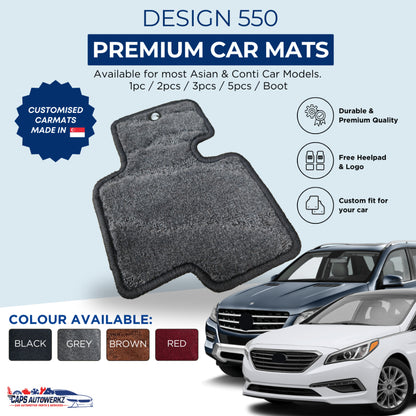 Premium Customized Design 550 Car Mats / Carpet / Floor Mat / Carmat