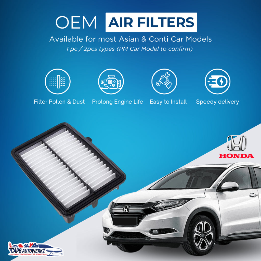 READY STOCK🔥 Cabin Aircon Filter & Engine Air Filter for HONDA (PM CAR MODEL)