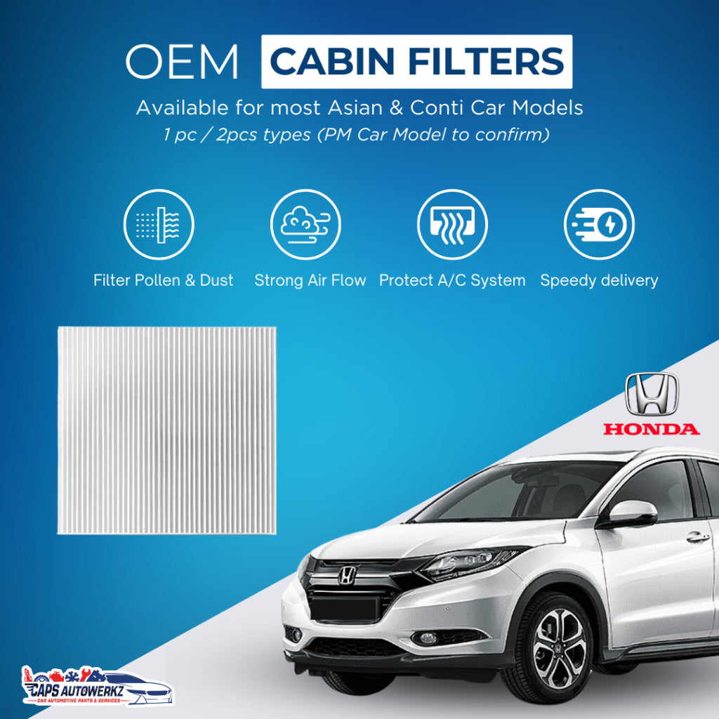 READY STOCK🔥 Cabin Aircon Filter & Engine Air Filter for HONDA (PM CAR MODEL)