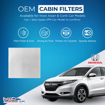READY STOCK🔥 Cabin Aircon Filter & Engine Air Filter for HONDA (PM CAR MODEL)