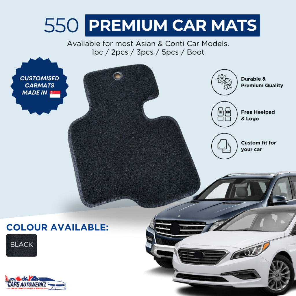 Premium Customized 550 Car Mats / Carpet / Floor Mat / Carmat