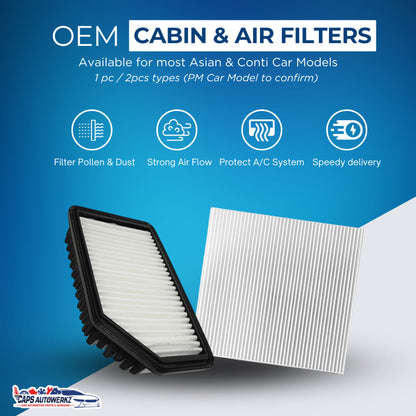 Car Air Filter & Aircon Filter - Cabin Filter for ASIAN Car