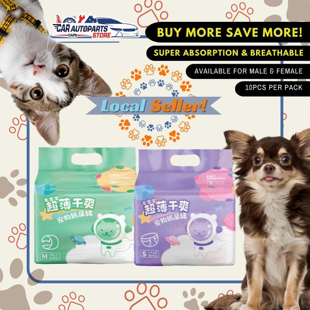 [🇸🇬 SG Ready Stock] Pet Disposable Diaper/Pampers/Female/Male/Remove Odours/Dogs Cats