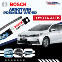 TOYOTA ALTIS BOSCH Car Front Wiper Set Wiper | Premium Aerotwin Windshield Wiper Blades