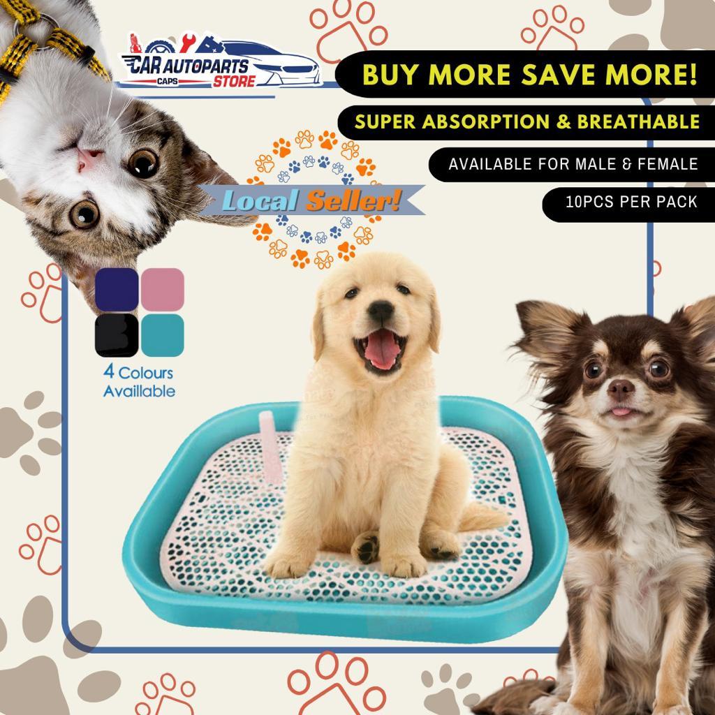 [🇸🇬 SG Ready Stock] Extra Large Pet Pee Tray Plastic Dog Training Pads Tray Toilet Mat Puppy Potty Training Urinary Trai